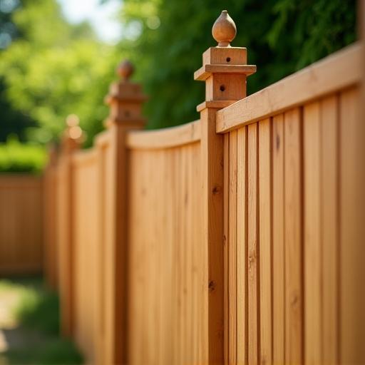 Timber Fencing example
